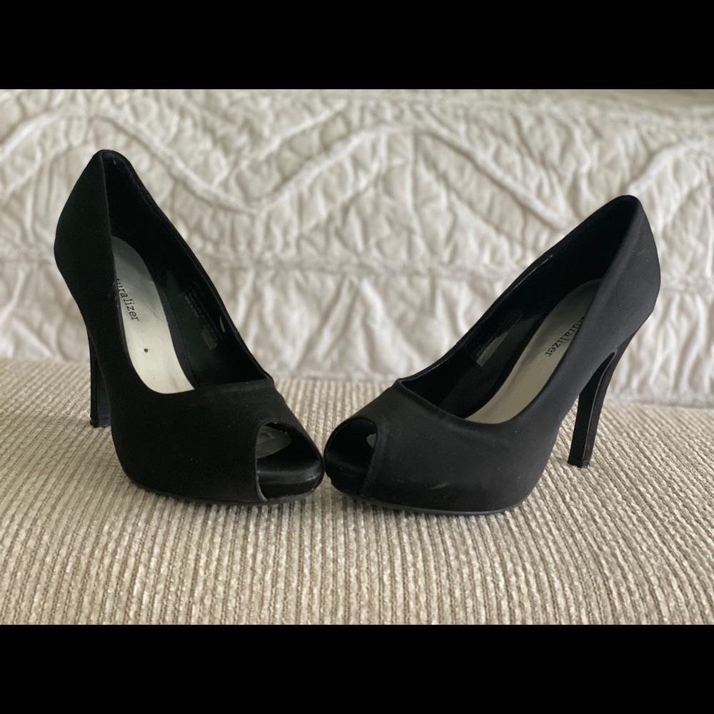 Black high heels